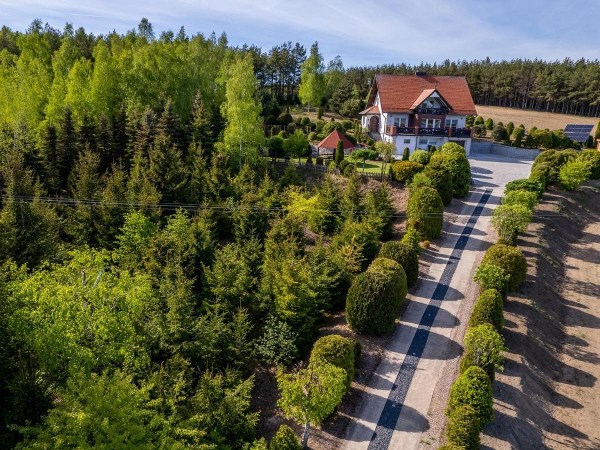 Dom Na Wzgorzu Z Widokiem Na Jezioro Z Balia I Sauna Lipnica  Екстер'єр фото
