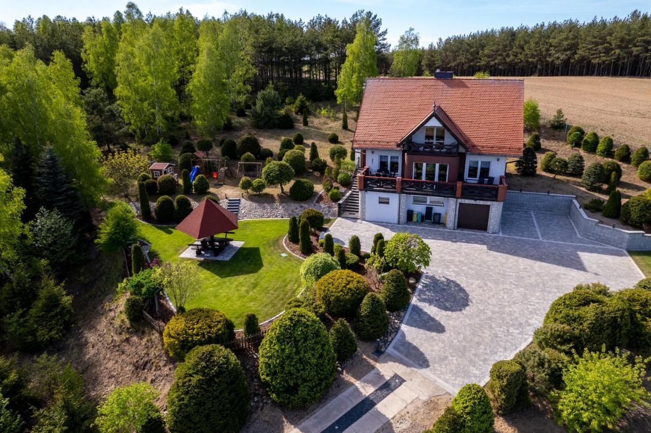 Dom Na Wzgorzu Z Widokiem Na Jezioro Z Balia I Sauna Lipnica  Екстер'єр фото