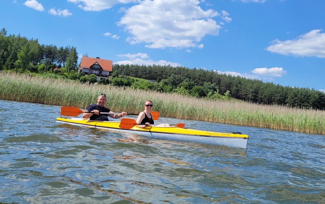 Dom Na Wzgorzu Z Widokiem Na Jezioro Z Balia I Sauna Lipnica  Екстер'єр фото
