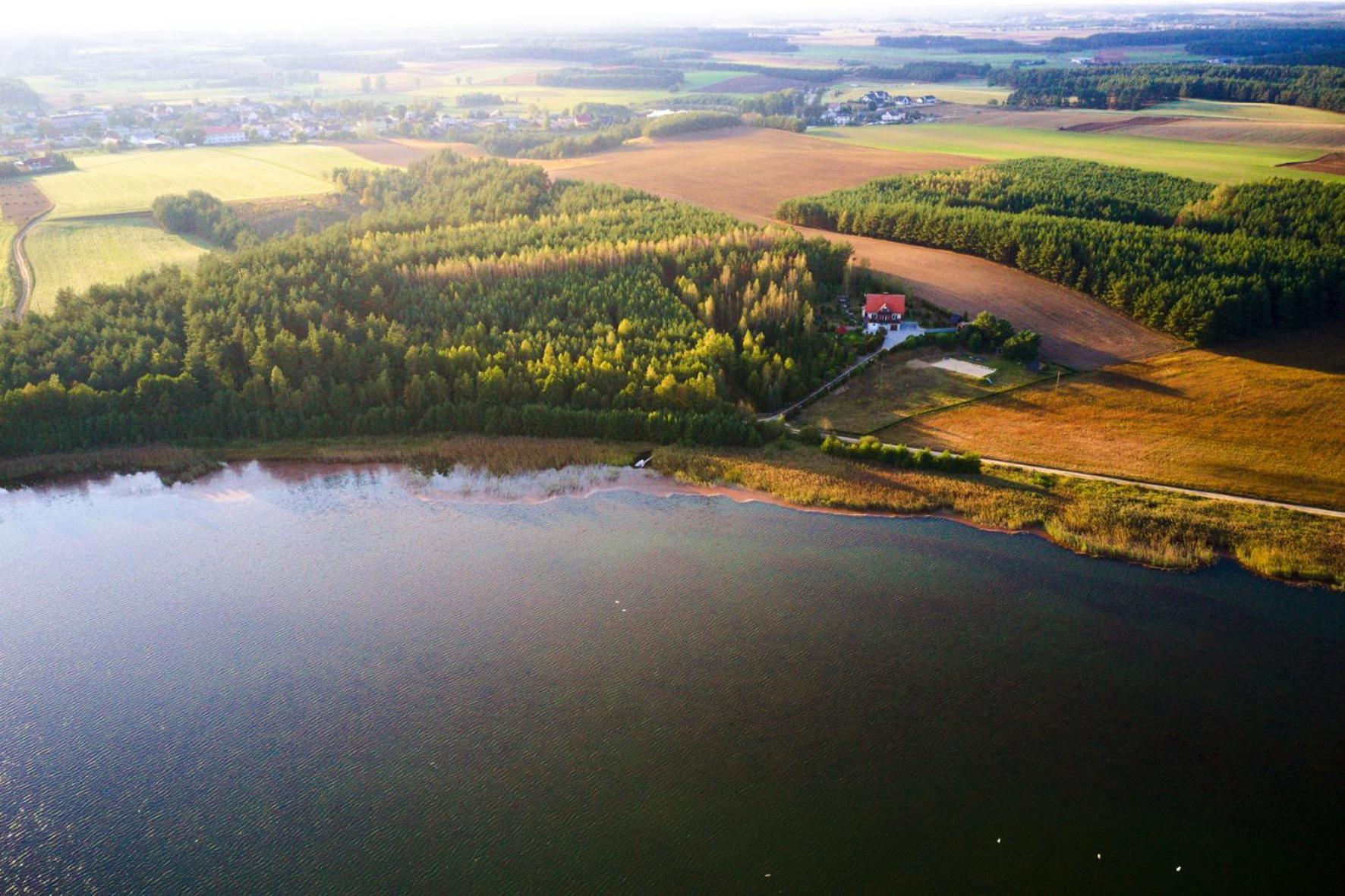 Dom Na Wzgorzu Z Widokiem Na Jezioro Z Balia I Sauna Lipnica  Екстер'єр фото